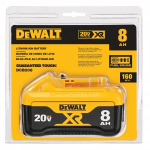 DeWALT DCB208 20V MAX* XR® 8.Ah Battery