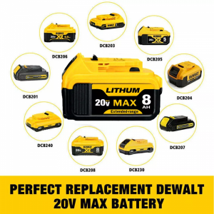 Special offer DeWALT DCB208 20V MAX* XR® 8.Ah Battery Inventory