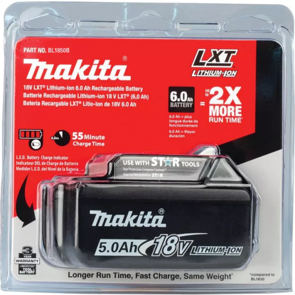 MAKITA 18V LXT® Lithium‑Ion 5.0Ah Battery price fixing