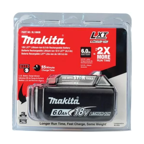 MAKITA BL1860B 18V LXT® Lithium‑Ion 6.0Ah Battery wholesale price