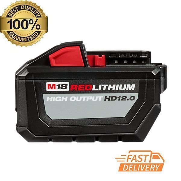 Milwaukee M18™ REDLITHIUM™ HIGH OUTPUT™ HD12.0 Battery Pack