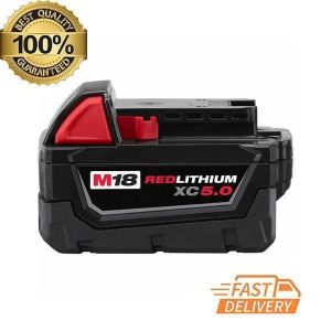 Milwaukee M18 18-Volt Lithium-Ion XC Extended Capacity Battery Pack 5.0Ah