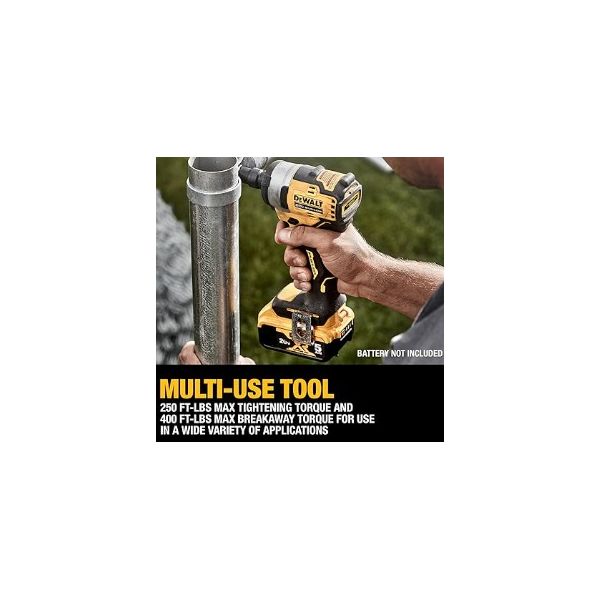 Dewalt DCF911N-B1, 20V Cordless 1/2″ Impact Wrench With Hog Ring Anvil (BARE TOOL), DCF911N